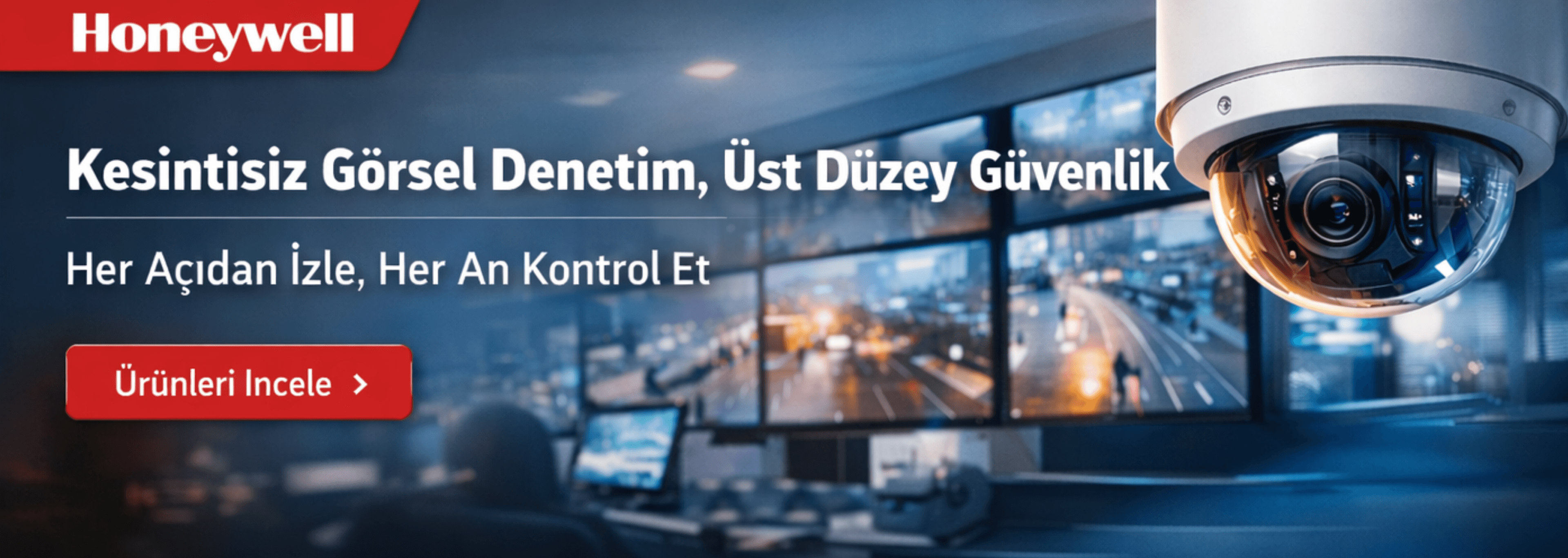 Honeywell CCTV ve güvenlik kamerası sistemleri