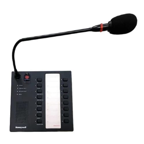 Honeywell X-NPMK-B Ağ Tabanlı Çağrı Konsolu – X-618 PA/VA Sistemleri İçin Dijital Paging İstasyonu - Honeywell Yangın