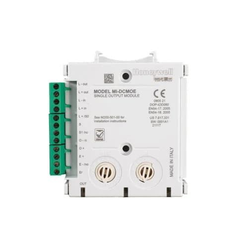 Honeywell Morley MI-DCMOE Tek Çıkışlı Adresli Röle Modülü (İzolatörlü) - Honeywell Yangın